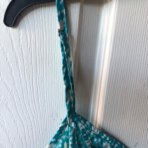 Volcom turquoise printed cami - Picture 6 of 7